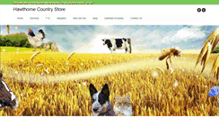 Desktop Screenshot of hawthornecountrystore.com